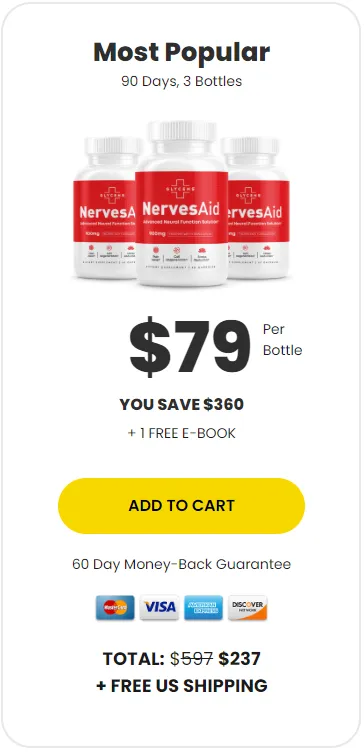 NervesAid 3 bottle