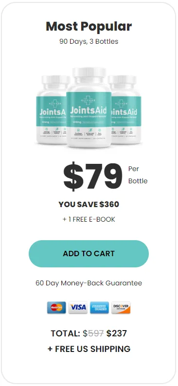 JointsAid 3 bottle