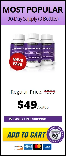 Sleep Revive 3 bottle