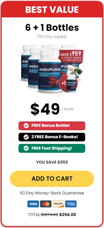 Buy InsuPure 6 bottle