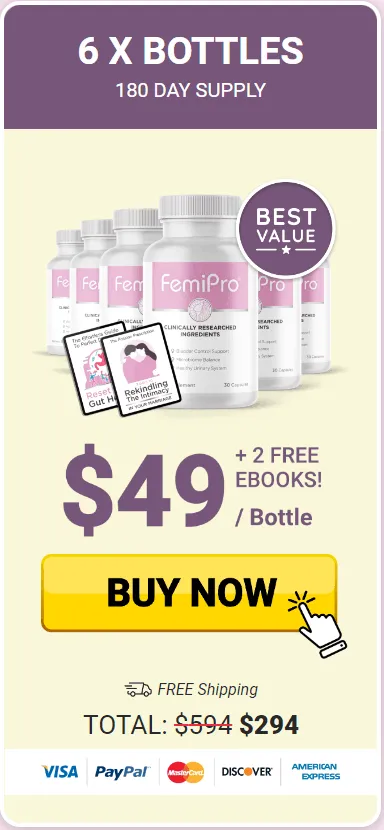 Buy FemiPro 6 bottle