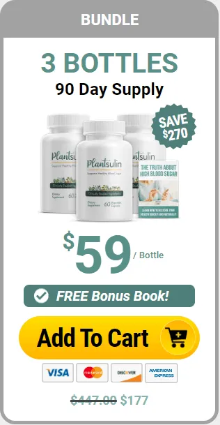 Buy Plantsulin 3 bottle