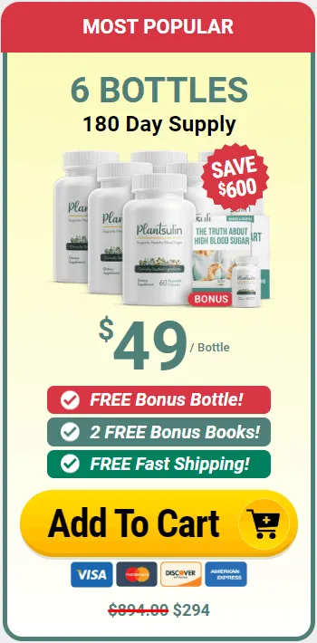 Buy Plantsulin 6 bottle