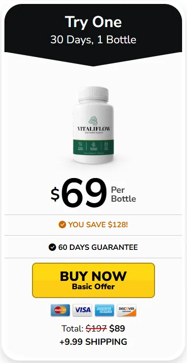 VitaliFlow 1 bottle