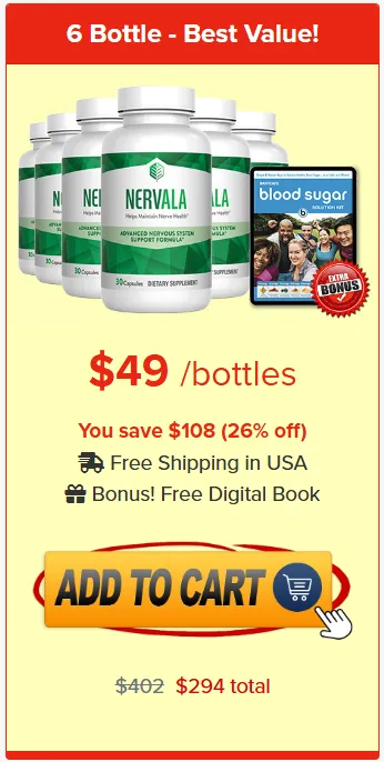 Nervala 6 bottle