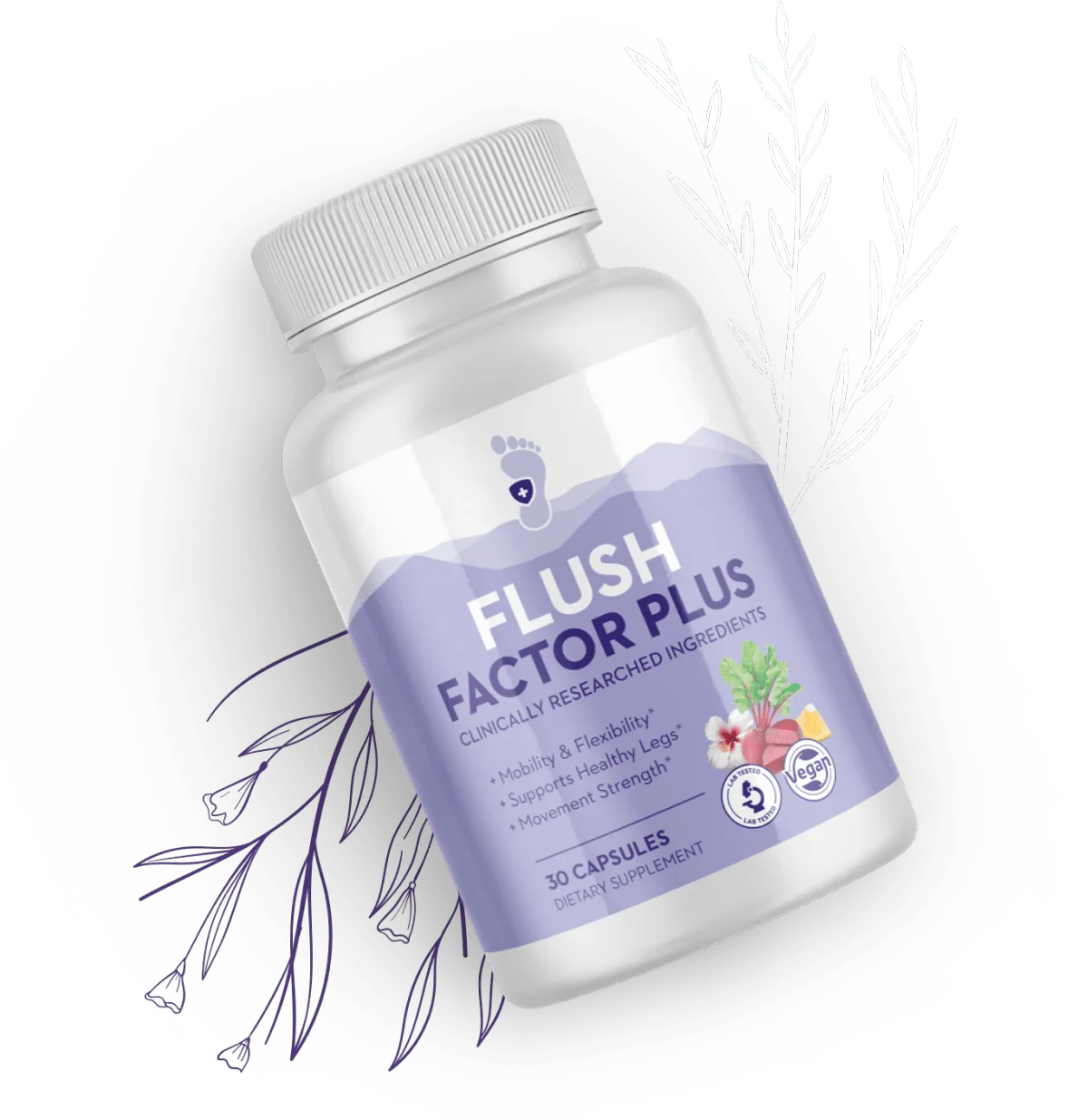 Flush Factor Plus Supports Health Of Your Legs