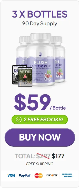 Buy Flush Factor Plus 3 bottle