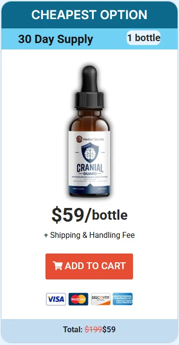 Cranial Guard 1 bottle