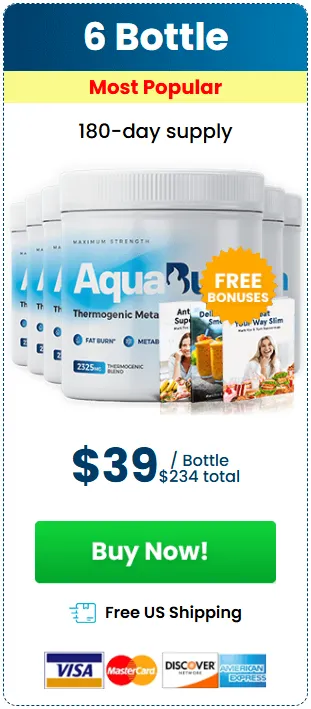 AquaBurn 6 bottle