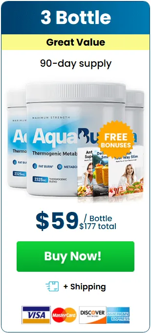 AquaBurn 3 bottle