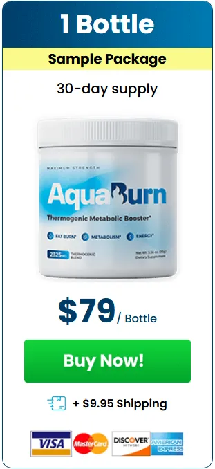 AquaBurn 1 bottle