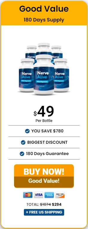 Nerve Alive 6 bottle