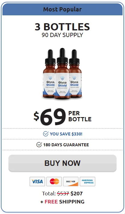 GlycoShield 3 bottle