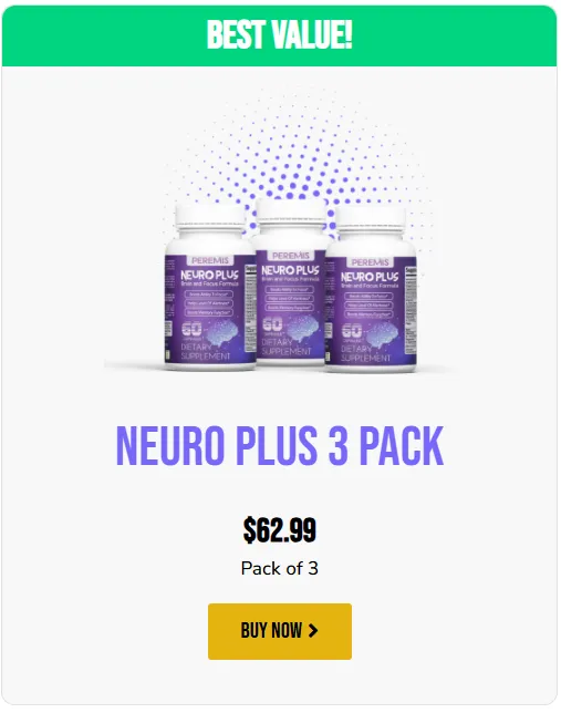 Neuro Plus 6 bottle