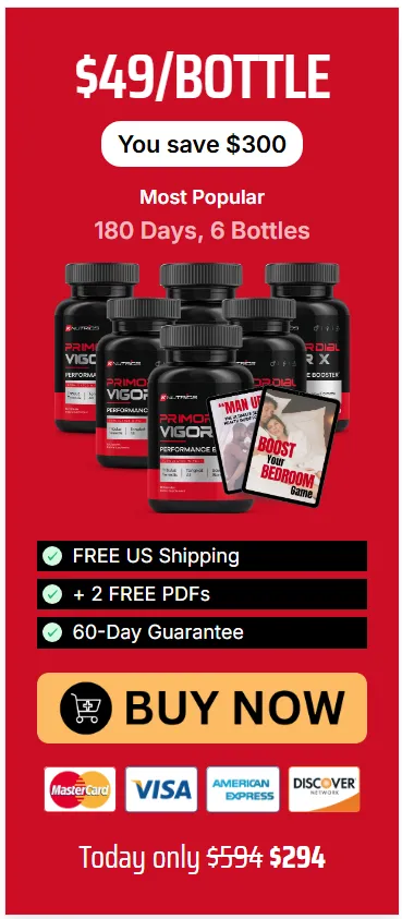 Primordial Vigor X 6 bottle