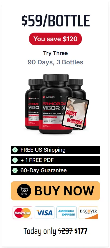 Primordial Vigor X 1 bottle