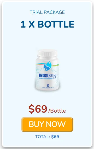HydroLean XT1 bottle