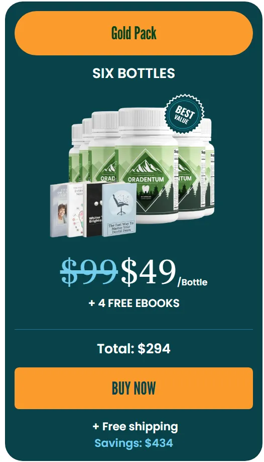 Oradentum6 bottle