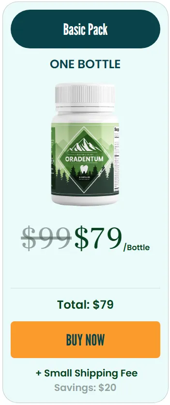 Oradentum 1 bottle