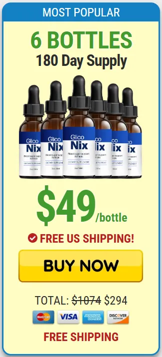 GlicoNix 6 bottle