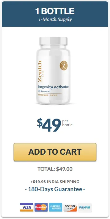 Longevity Activator 1 bottle