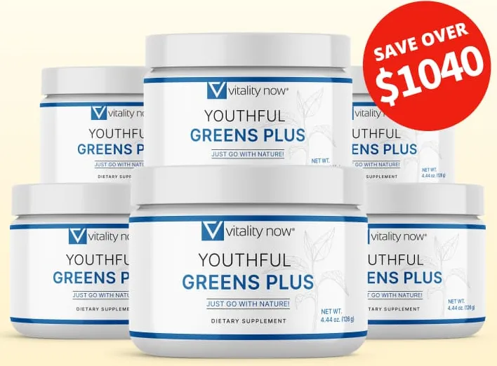 Youthful Greens Plus Supplements