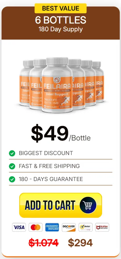 Feilaira 6 bottle
