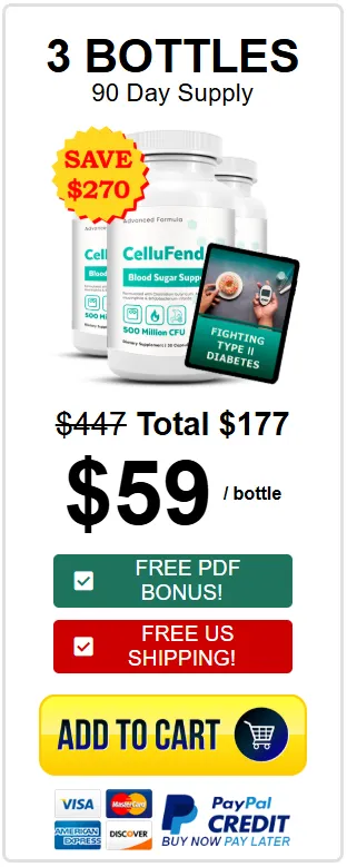 CelluFend 3 bottle