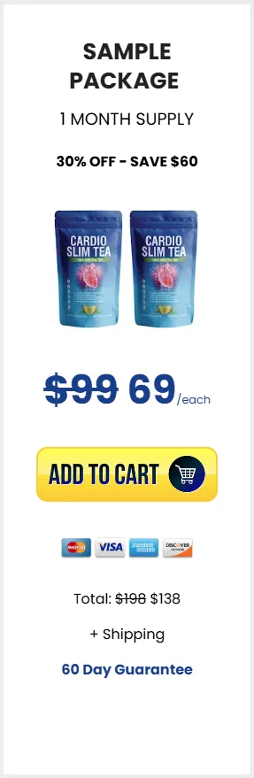 Cardio Slim Tea 1 bottle