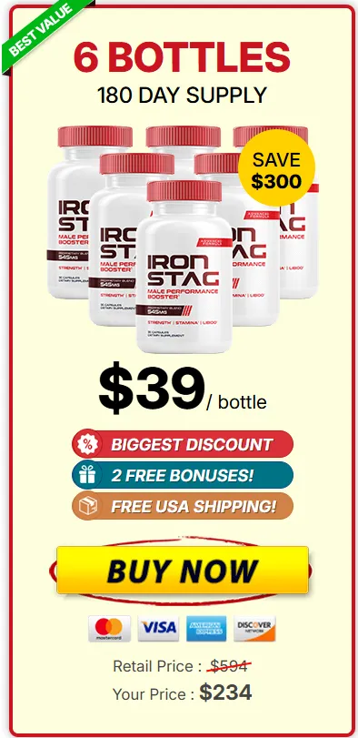 Iron Stag 6 bottle