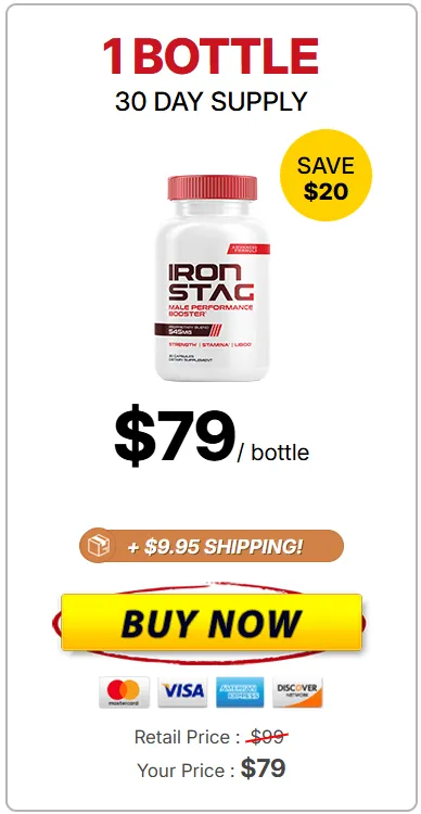 Iron Stag 1 bottle