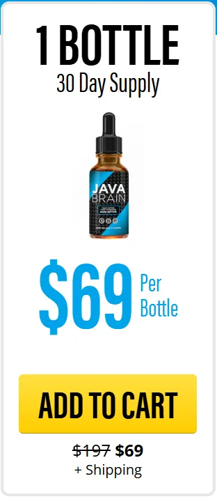 Java Brain 1 bottle