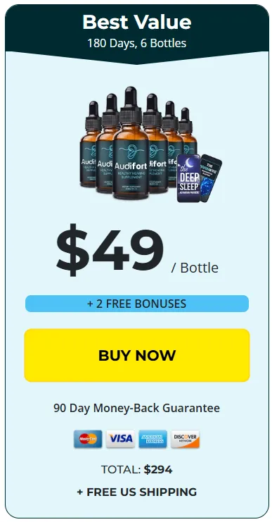 Audifort  6 bottle