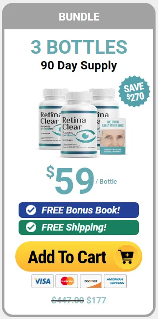 Buy RetinaClear 3 bottle