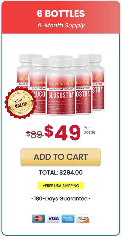 Buy Glucostra 6 bottle