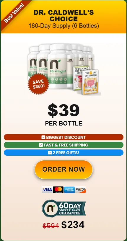 Revitagut 6 bottle