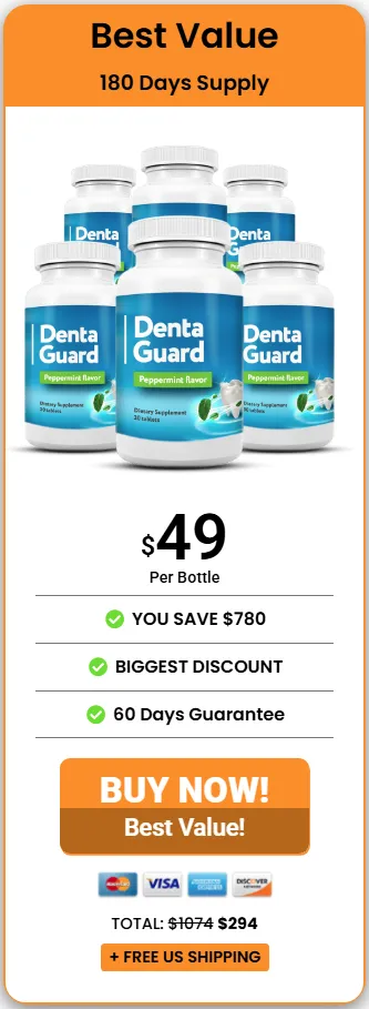 DentaGuard 6 bottle