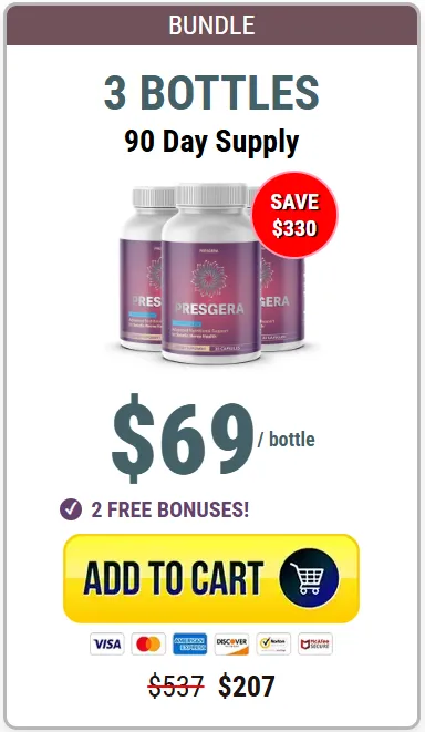 Presgera 3 bottle