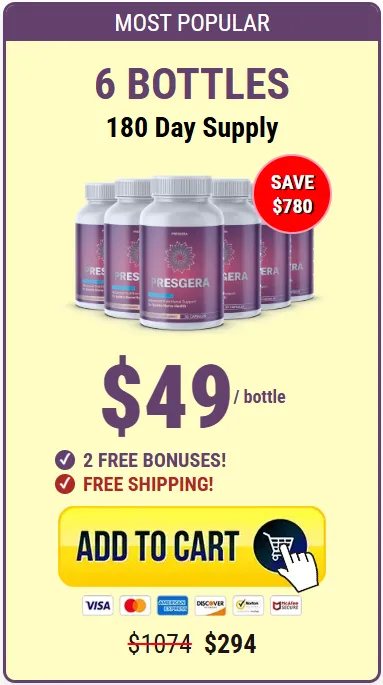 Presgera 6 bottle
