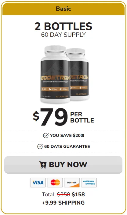 Boostron 1 bottle