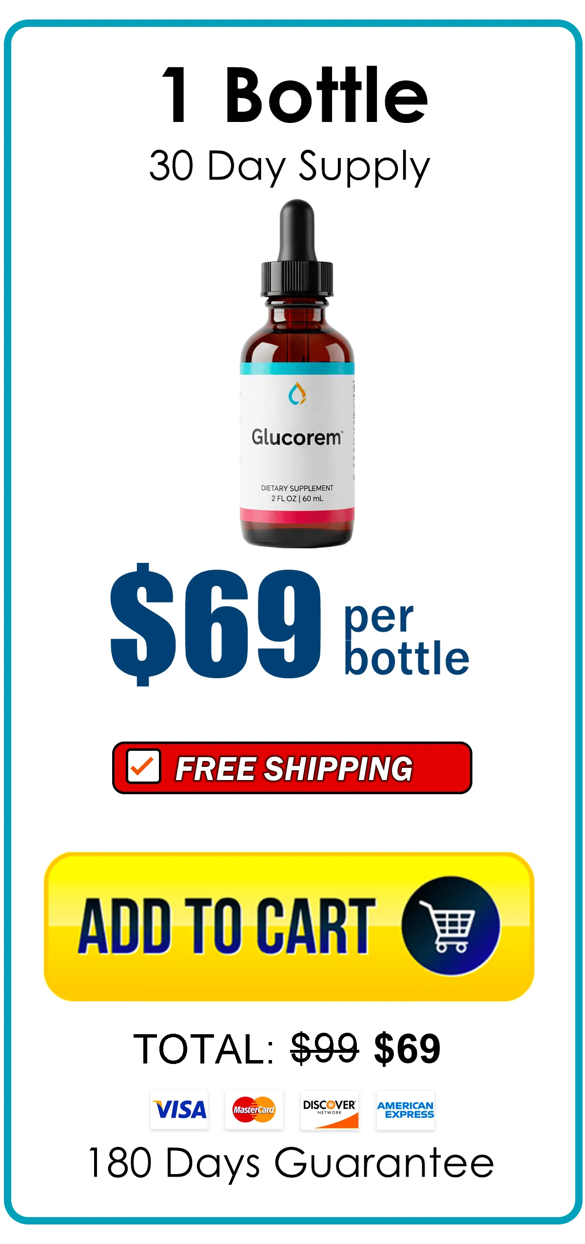 Glucorem 1 bottle
