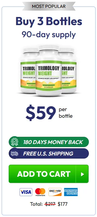 Trimology 3 bottle