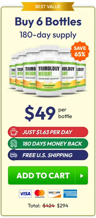 Trimology 6 bottle