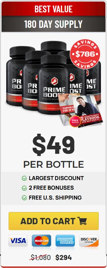 PrimeBoost Buy  6 bottle