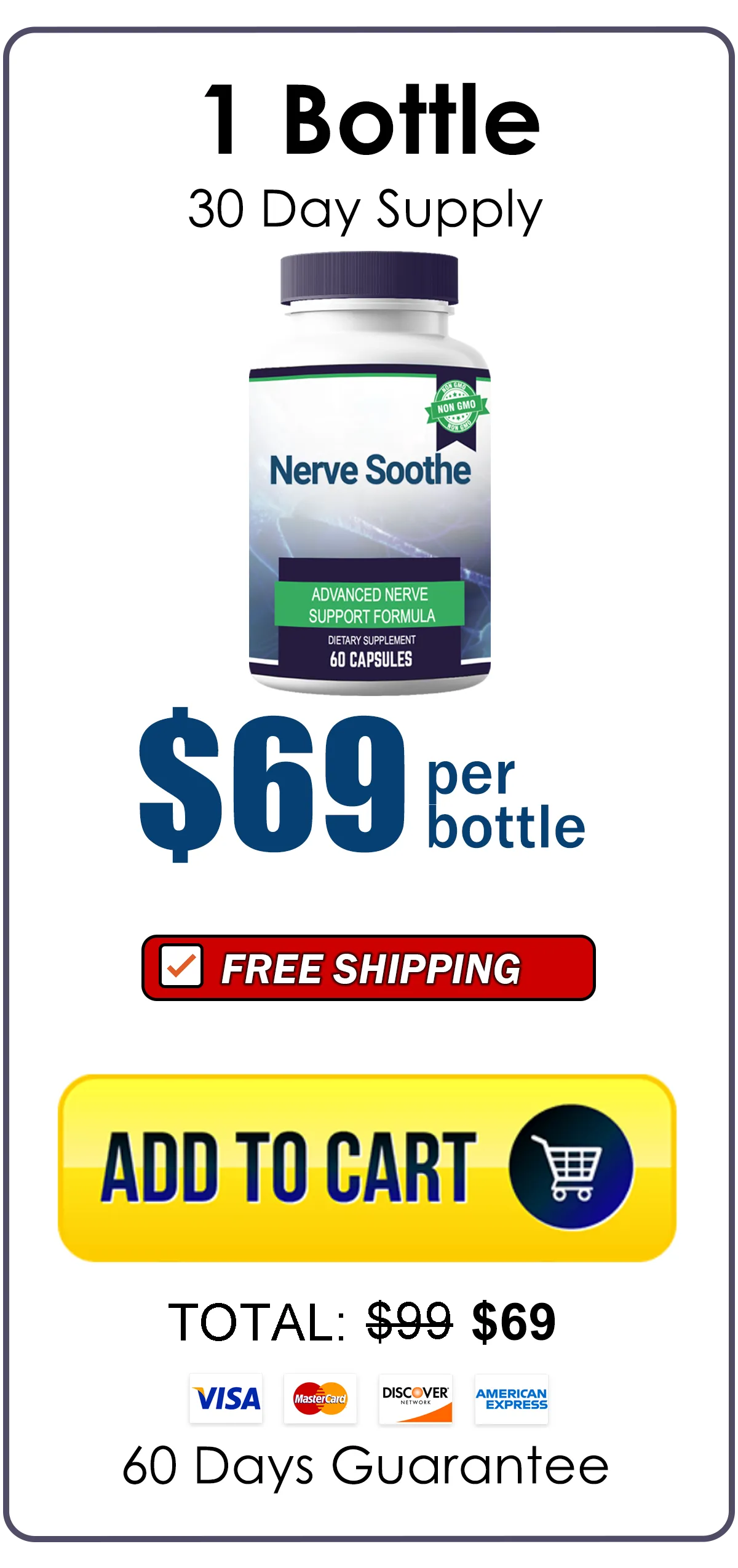 Nerve Soothe 1 bottle