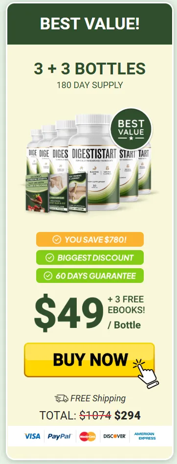 DigestiStart 6 bottle