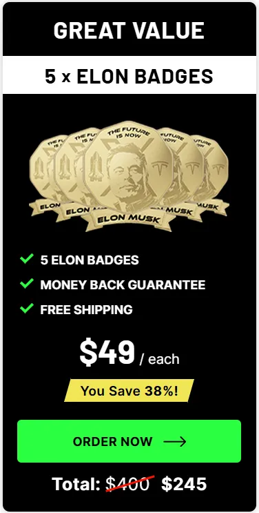Buy Elon Badge 3 Badges