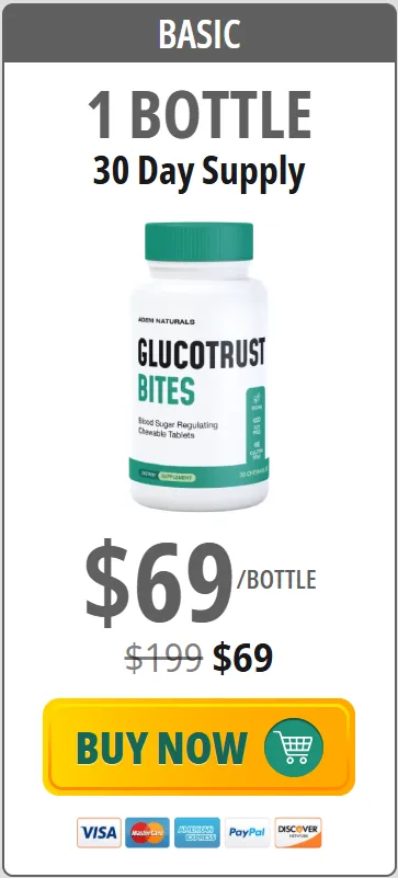 GlucoTrust Bites 1 bottle