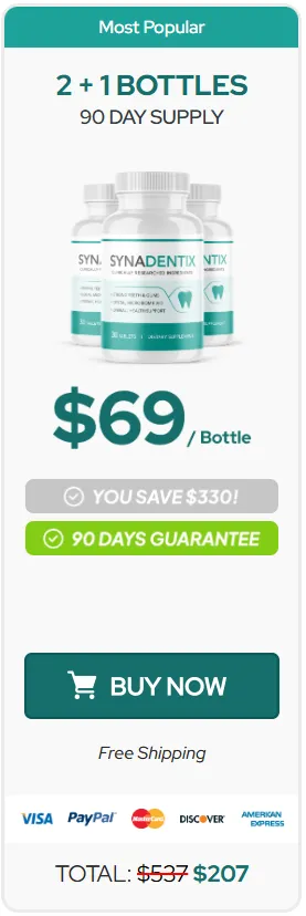 Synadentix 3 bottle