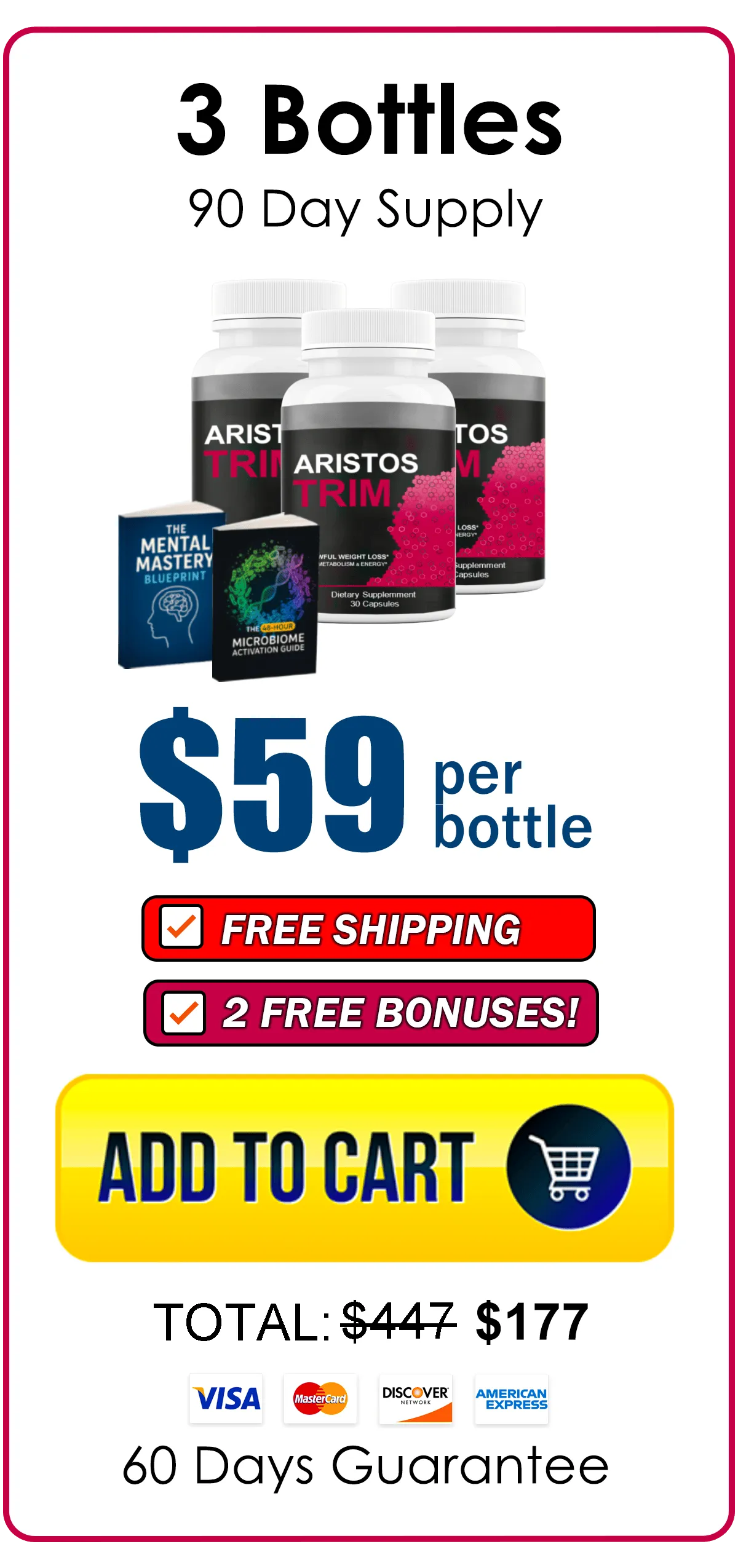 Aristos Trim 3 bottle